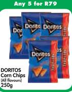 Doritos Corn Chips(All Flavours)-5x250g
