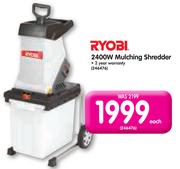Ryobi 2400W Mulching Shredder