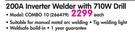 200A Inverter Welder With 710W Drill COMBO 10