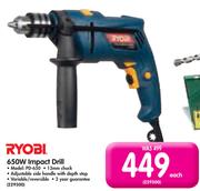 Ryobi 650W Impact Drill PD-650
