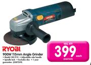 Ryobi 900W 115mm Angle Grinder HG-910