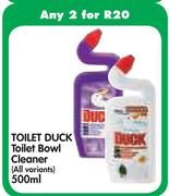 Toilet Duck Toilet Bowl Cleaner(All Variants)-2x500ml