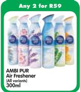 Ambi Pur Air Freshener(All Variants)-2x300ml