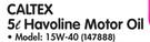 Caltex 5L Havoline Motor Oil 15W-40- Each