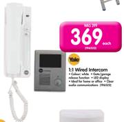 1.1 Wired Intercom-Each