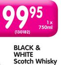 Black & White Scotch Whisky-750ml