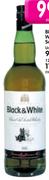 Black & White Scotch Whisky-12x750ml