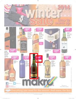 Makro : Liquor Catalogue ( 25 May - 02 Jun 2014 ) , page 1