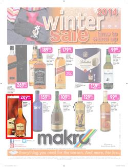 Makro : Liquor Catalogue ( 25 May - 02 Jun 2014 ) , page 1