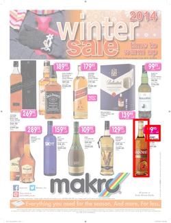 Makro : Liquor Catalogue ( 25 May - 02 Jun 2014 ) , page 1