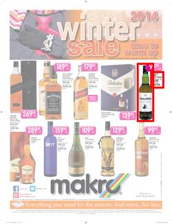 Makro : Liquor Catalogue ( 25 May - 02 Jun 2014 ) , page 1