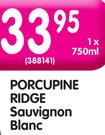 Porcupine Ridge Sauvignon Blanc-750ml
