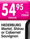 Nederburg Merlot,Shiraz Or Cabernet Sauvignon-750ml