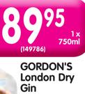 Gordon's London Dry Gin-750ml