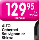 Alto Cabernet Sauvignon Or Shiraz-750ml