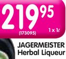 Jagermeister Herbal Liqueur-1Ltr