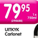 Uitkyk Carlonet-750ml