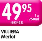 Villiera Merlot-750ml