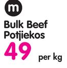 M Bulk Beef Potjiekos-Per Kg