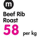 M Beef Rib Roast-Per Kg