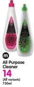 M All Purpose Cleaner(All Variants)-750Ml