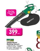 Trimtech 2800W Blower Mulching Vacuum