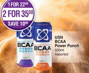 USN BCAA Power Punch Assorted-For 2 x 500ml