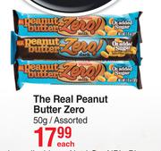 The Real Peanut Butter Zero Assorted-50g Each