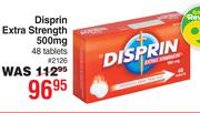 Disprin Extra Strength 500mg 48 Tablets