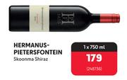 Hermanus Pietersfontein Skoonma Shiraz-1 x 750ml