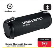 Volkano Mamba Bluetooth Speaker VK-3201-BK-Each