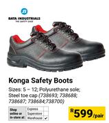 Bata Industries konga Safety Boots-Per Pair