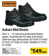 Interceptor Askari Mid Boots-Per Pair