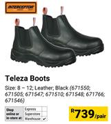 Interceptor Teleza Boots-Per Pair