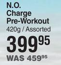 NPL N.O Charge Pre Workout Assorted-420g