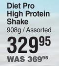 NPL Diet Pro High Protein Shake Assorted-908g