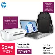 HP Celeron G9 Family Bundle