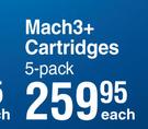 Gillette Maach3+ Cartridges-5's Pack