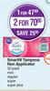 Lil-Lets Smartfit Tampons Non Applicator 32 Pack Mini, Regular, Super, Super Plus-For 1