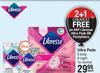 Libresse Ultra Pads 8 Long, 8 Night, 10 Normal-Each