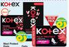 Kotex Maxi Protect Pads 8 Super, 8 All Nighter, 10 Young Normal, 10 Normal, 10 Long