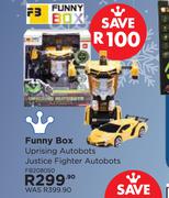 Funny Box Uprising Autobots Justice Fighter Autobots FB208050