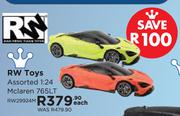 RW Toys Assorted 1:24 Mclaren 765LT RW29924M-Each