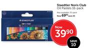 Staedtler Noris Club Oil Pastels-25's Per Pack
