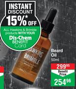 Hawkins & Brimble Beard Oil-50ml