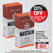 Lentheric Masculin Force After Shave Lotion-100ml Each
