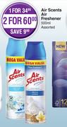 Air Scents Air Freshener Assorted-500ml