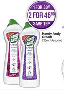 Handy Andy Cream Assorted-750ml