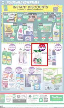 Dis-Chem : Staying Healthy Made Easy (21 July - 14 August 2022), page 22