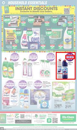 Dis-Chem : Staying Healthy Made Easy (21 July - 14 August 2022), page 22